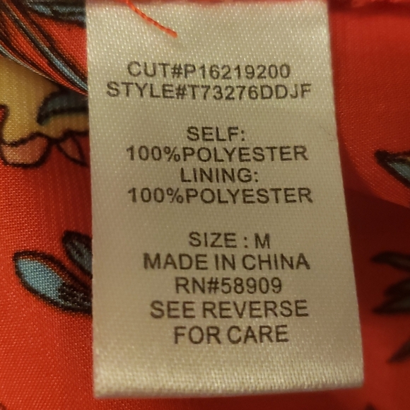 Floral Polyester Robe - Picture 8 of 9